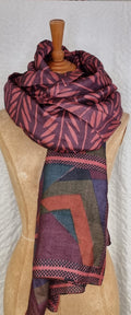 Dupatta i silke