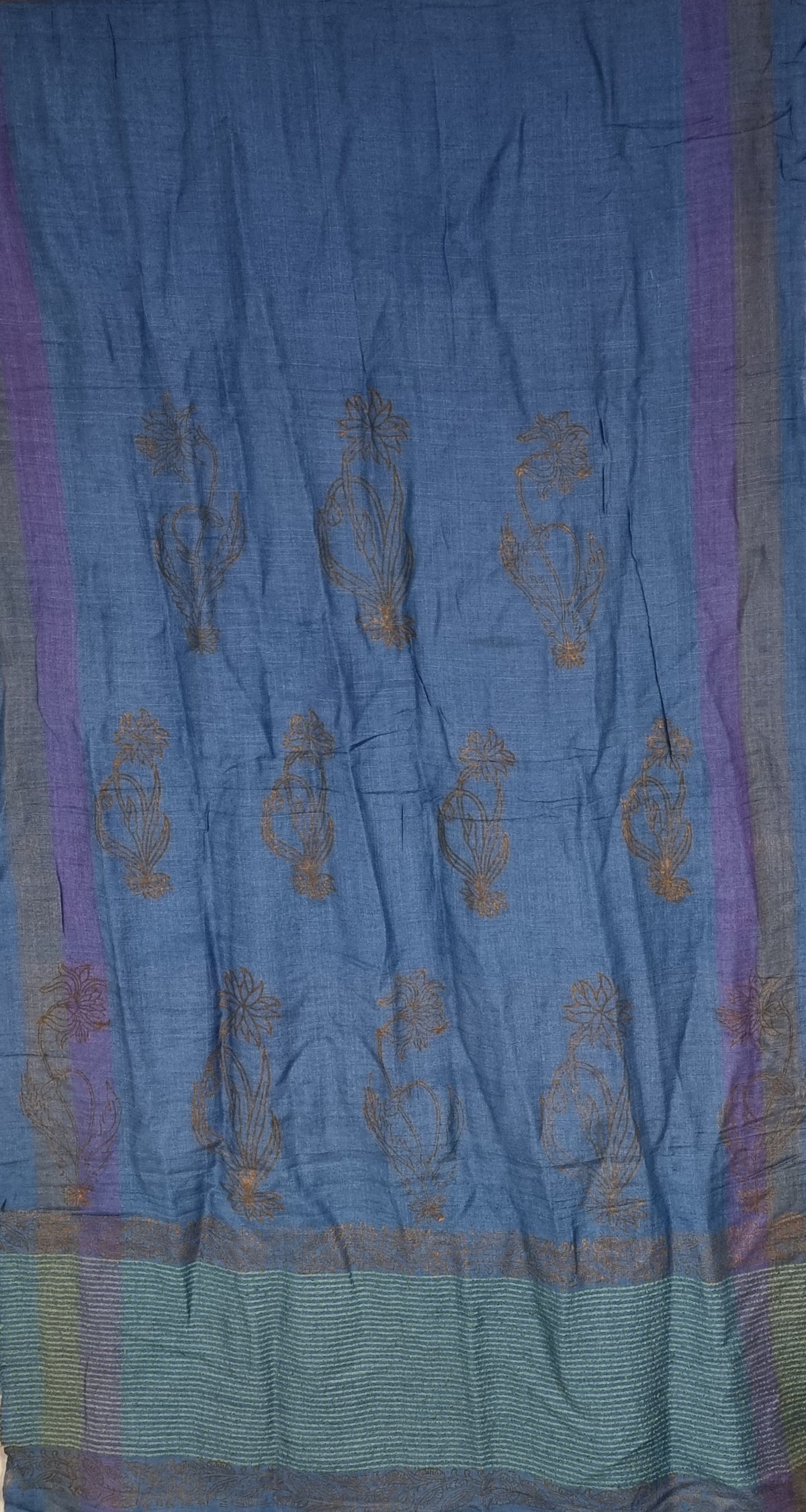 Dupatta i silke