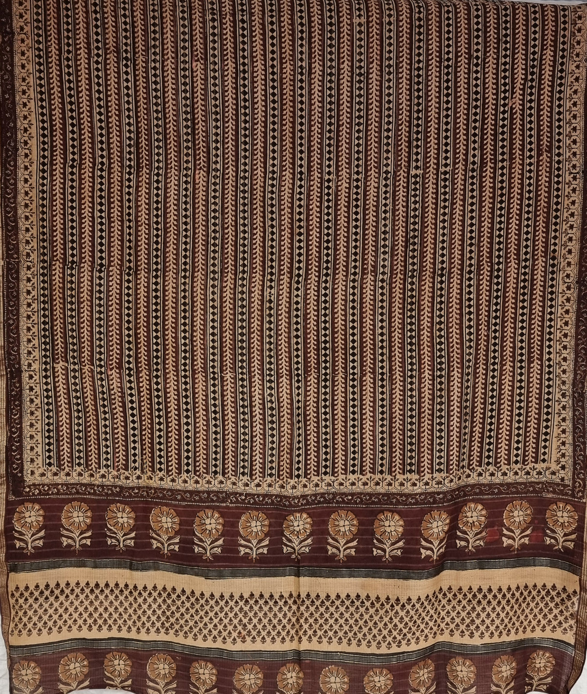 Dupatta i silke