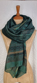 Dupatta i silke