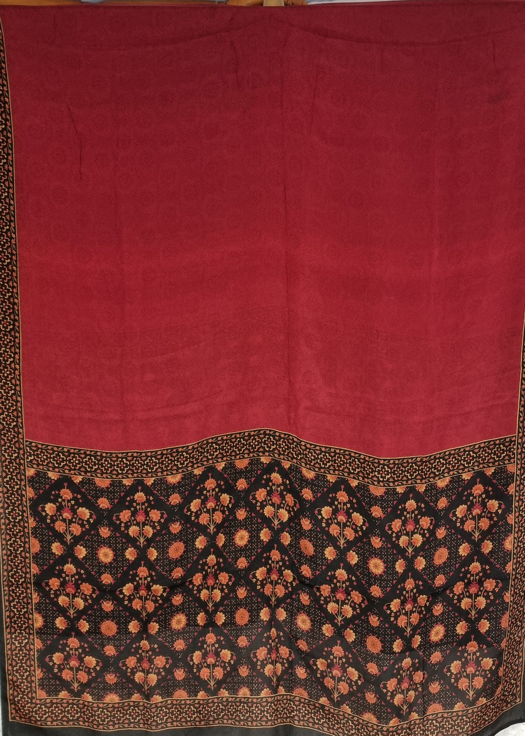 Dupatta i silke