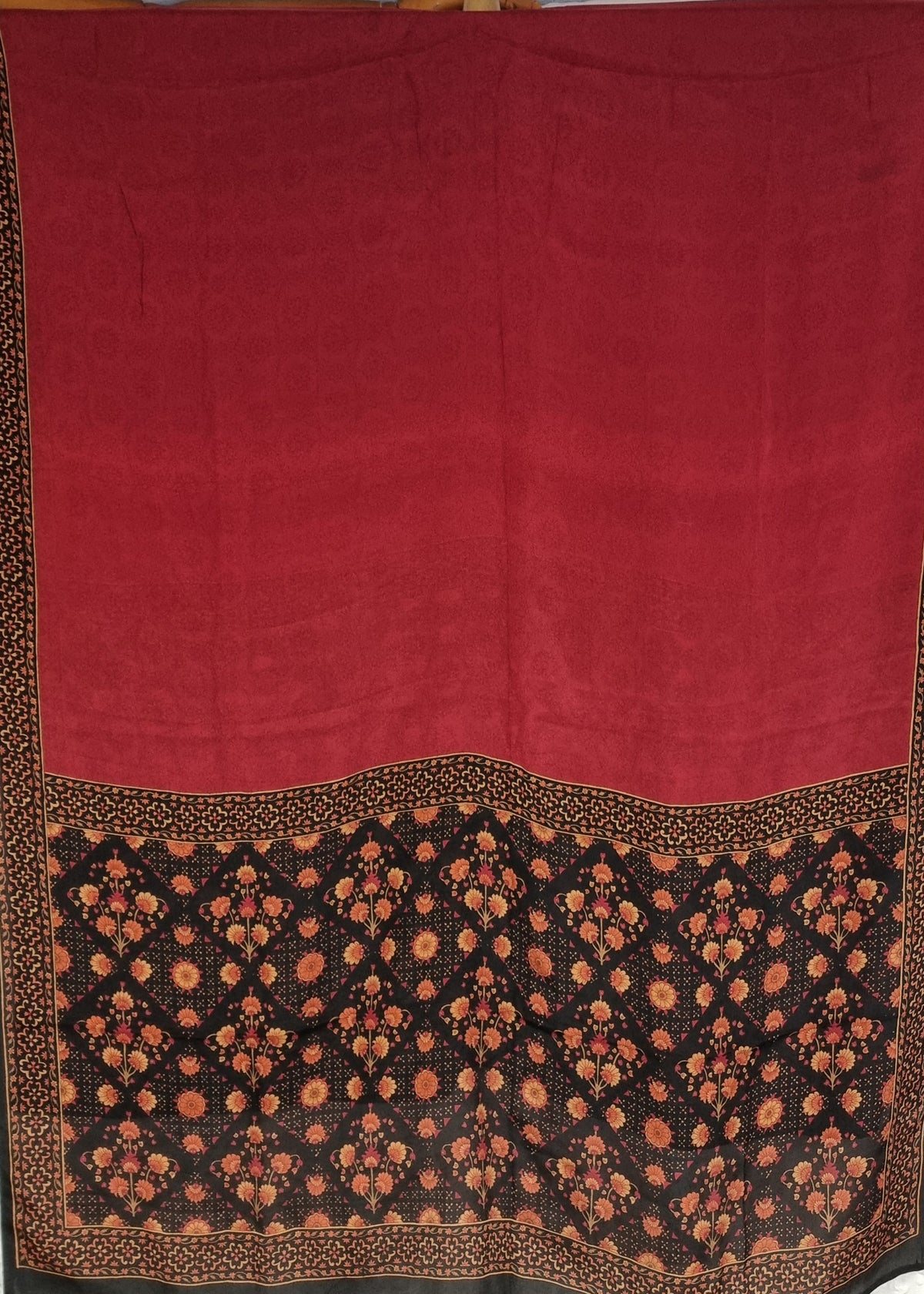 Dupatta i silke