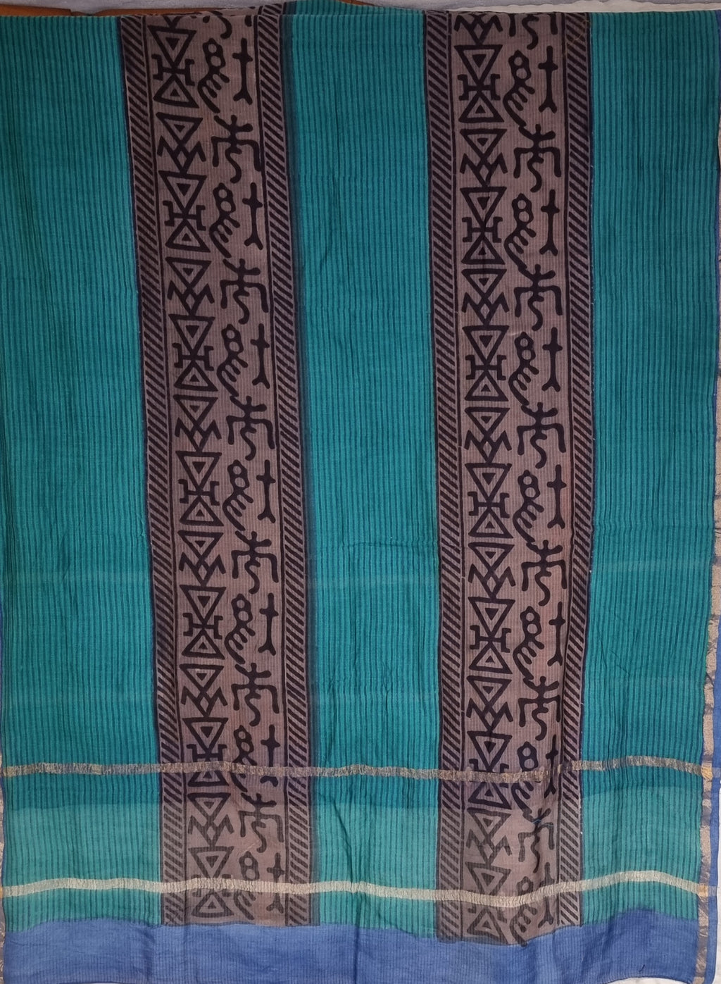 Dupatta i silke