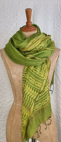 Dupatta i silke