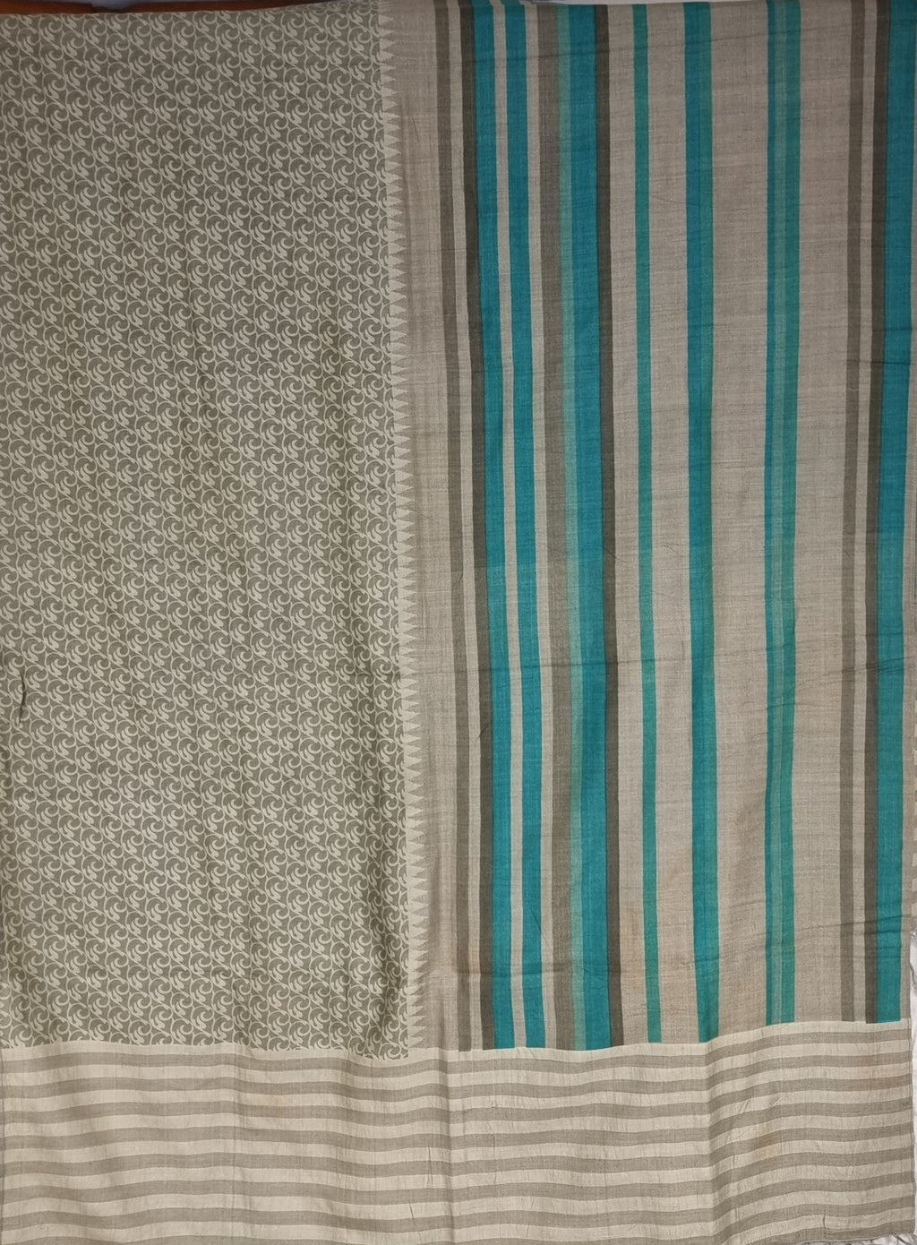 Dupatta i silke